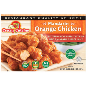 Costco Members InStore : Crazy Cuizine Mandarin Orange Chicken, 66 oz $17.99