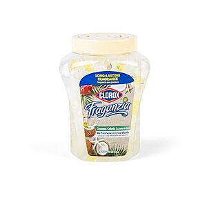 12-Ounce Clorox Fraganzia Crystal Beads Air Freshener (Coconut Colada) $1.26 w/ S&S + Free Shipping w/ Prime or on $35+