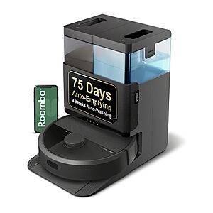 iRobot Roomba Plus 405 (G185) Combo Robot Vacuum & Mop with AutoWash Dock - Spinning Mop Pads $399