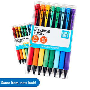 Pen+Gear #2 HB Mechanical Pencils, 0.7mm - 24 Count/$3.97 or 50 Count/ $5.97