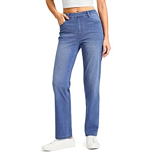 Rammus Straight Leg Jeans for Women Dusty Blue Denim L28 M $23.99