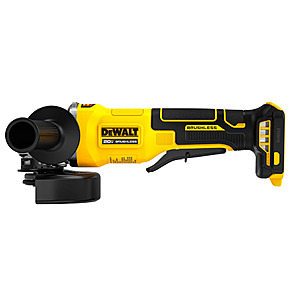 DEWALT DCG408B Angle Grinder 20 V Brushless Motor 4-1/2 in Wheel 9000 RPM $109