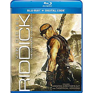 Riddick: The Complete Collection (Blu-ray + Digital) HD) $10.99 + Free Shipping w/ Walmart+ or on $35+