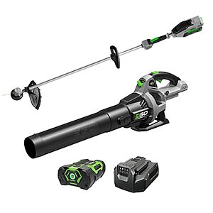 EGO Power+ 56-Volt 15" String Trimmer & 530 CFM Blower Combo Kit with 2.5Ah Battery and 210W Standard Charger, ST1502LB
