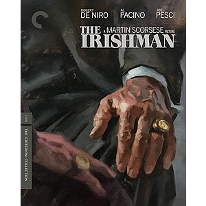 The Irishman (The Criterion Collection) Blu Ray $19.99 Amazon.com