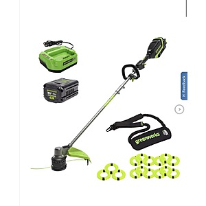 Greenworks 80V Gen 3 17" Brushless String Trimmer w/ 2.0Ah Battery & Charger $199.99 Free Shipping Costco.com
