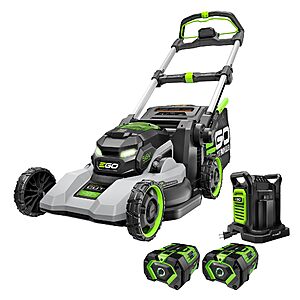 $769: EGO POWER+ Self-Propelled Cordless Lawn Mower Includes (2) 56V 6.0Ah Batteries and 560W Charger - LM2244SP at Amazon