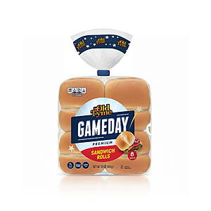 15 oz 8-pack Schmidt Old Tyme Gameday Sandwich Rolls $1.77 + Free pickup