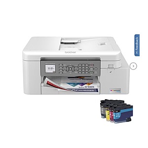 Brother INKvestment Tank AIO Color Inkjet Printer MFC-J4345DWXL $209.99 free shipping Costco.com