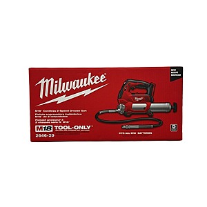 $178.99 | Milwaukee 2646-20 M18 2-Spd Grease Gun Bare Tool at Woot!
