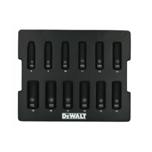 DeWalt DWMT45447 12-piece, 3/8-inch drive metric deep impact socket set $29.99