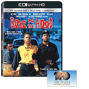 Boyz N' the Hood - 4K + Blu-ray + Digital $15.94 Amazon.com