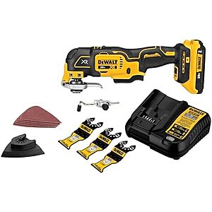 $99* | DeWALT 20V Max XR Oscillating Multi-Tool Kit w/ 2Ah Battery/Charger at Amazon