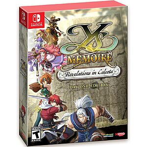 Ys Memoire: Revelations in Celceta Day One Edition (Nintendo Switch) - $39.99 @ Best Buy