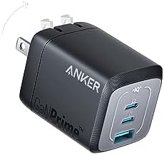 $34.98* | 3-Port GaN Anker Prime Up to 67W Compact Fast Wall Charger (2x USB-C + 1x USB-A) at Amazon