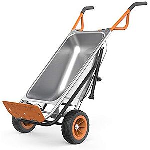$158* | Worx 8-in-1 Aerocart Garden Cart/Wheelbarrow Heavy Duty Dolly at Amazon