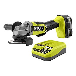 Ryobi ONE+ HP 18V Brushless Cordless Angle Grinder Kit w/ 4.0Ah Battery & Charger $128.00 + Free Store Pickup at Home Depot
