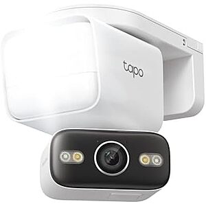 $79.99* | Tapo 2K Outdoor Pan/Tilt Wired Floodlight Security Camera at Amazon