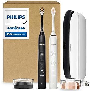 $199.96* | 2-Pack Philips Sonicare Diamond Clean 9000 Electric Toothbrush at Amazon
