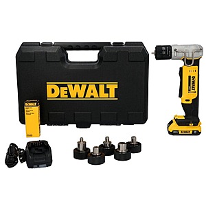 DEWALT 20V MAX Lithium-Ion Copper Swage Tool with 2 Ah Battery, Charger and Kitbox $249