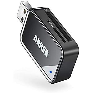 $8.99* | 2-in-1 Anker USB 3.0 Type A to MicroSD / SD Card Reader at Amazon