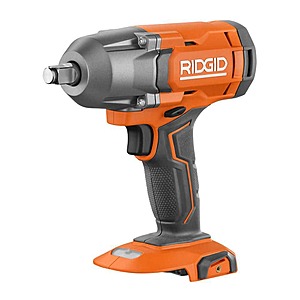 Ridgid 18V Cordless 1/2 in. Impact Wrench (Tool Only) $79