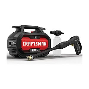 CRAFTSMAN CMEPW1700 - Electric Pressure Washer, Cold Water, Lightweight Corded Power Washer, Powerful 1700-PSI, 1.2-GPM, $79.99, FS Prime, Woot!