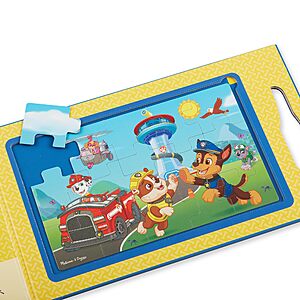 2-Pk 15-pc Melissa & Doug PAW Patrol Take-Along Magnetic Jigsaw Puzzles $5.59 + Free Shipping w/ Prime or on $35+