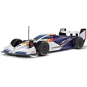 $639.60: ARRMA RC Race Car 1/7 Limitless 120 8S BLX Speed Machine RTR w AVC, White/Blue, ARA7816T2 at Amazon