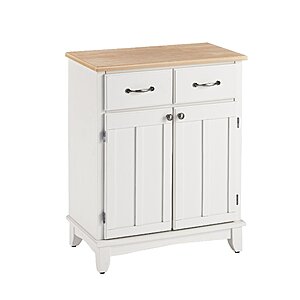 Homestyles Buffet of Buffets Off-White Buffet(29.25" W × 16.75" D × 36.25" H) $65.21 + Free S&H at Amazon