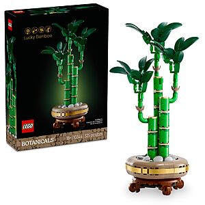 325-Piece LEGO Botanicals Lucky Bamboo Building Set (10344) $23.99 + Free Shipping w/ Prime or on $35+