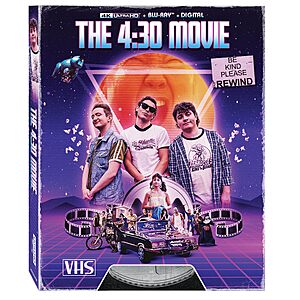 The 4:30 Movie 4K + Bluray + Digital Amazon Steelbook [4K UHD] $11.49 Amazon.com