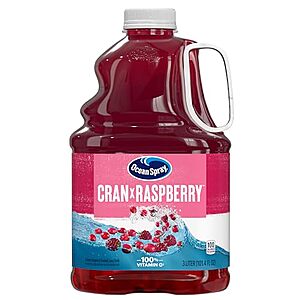 $3.67* | 101.4-Oz Ocean Spray Cran-Raspberry Juice Drink at Amazon
