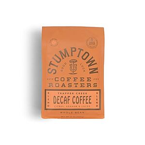 [SnS, AC] $9.55 | 12-Oz Stumptown Coffee Roasters Decaf Whole Bean Coffee at Amazon