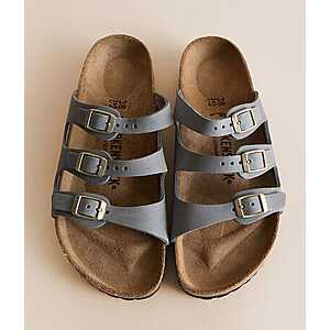 Birkenstock Florida Oiled Leather Sandals (Basalt Gray) $78.72 + Free Store Pickup at Buckle