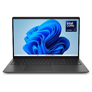 Dell 15.6 Laptop, FHD, Intel Core Ultra 7 Processor 255U, 16GB DDR5, 1TB SSD, Windows 11 Home $799.99