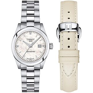 Tissot womens T-My Lady Stainless Steel Dress Watch White T1320071111600 $650