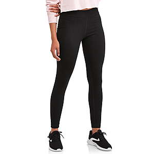 Athletic Works Women's Active Fit Mid Rise Leggings, Sizes S-XXL $5