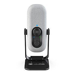 JLab Go Talk USB-C Microphone w/ Cardioid & Omnidirectional Modes (White) $24.97 + Free Shipping w/ Prime or on $35+