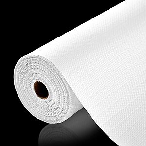 ALIUNI Drawer and Shelf Liner for Kitchen Cabinets, White, 12IN X 10FT $7.19