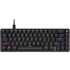 $79.99* | Corsair K65 PRO Mini RGB 65% Optical-Mechanical Wired Gaming Keyboard at Amazon