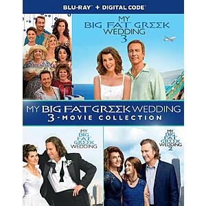 $11.99: My Big Fat Greek Wedding 3-Film Collection (Box Set) [Blu-ray] + Digital Code at Gruv.com