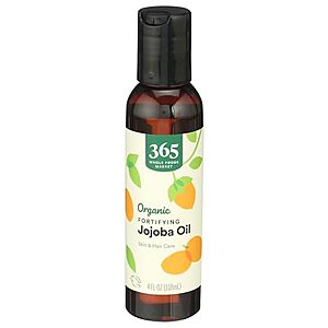 [SnS] $4.79 | 4-Oz 365 by Whole Foods Market Organic Fortifying Jojoba Oil at Amazon