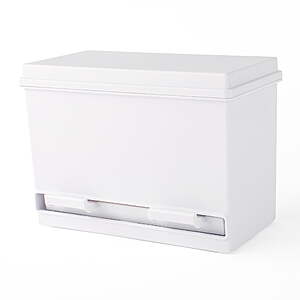 $4.97: Pen+Gear White Plastic Pencil Dispenser Desk Organizer (9.3" x 4.8" x 6.7") at Walmart.com