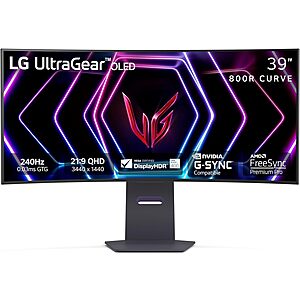 LG Ultragear 39" WQHD 240Hz OLED Curved Gaming Monitor (39GS95QE) $710.69 + Free Shipping