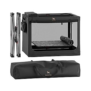 Noah & Paw Collapsible Travel Dog Crate w/ Pet Mat & 2 Storage Pockets $88.70 + Free Shipping