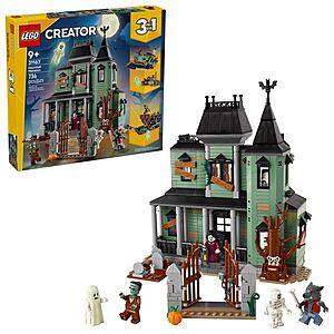 Lego.com HALLOWEEN: Skull Candle $20,  Haunted Mansion $77, FS at $35 (plus more items)