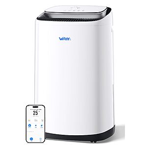WHOY 80 Pint Dehumidifier for Basement, 50 Pint DOE, Drain Hose, 5000 Sq Ft $99.99