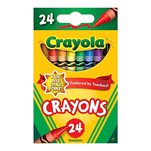 Crayola Crayons, Assorted Colors, Pack Of 24 Crayons - $.50 @ Various Stores
