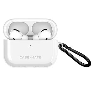 Case-Mate Airpods Pro 3 Case w/Black Carabiner [Wireless Charging Compatible] - Tough Clear Case for AirPods Pro 3 $5.32